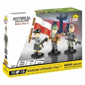 COBI 2057 3 figurky s doplňky Varšavské povstání