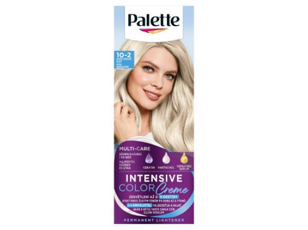 Palette Intensive Color Creme barva na vlasy Zvlášť popelavě plavý 10-2