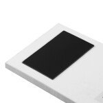 TURNOWSKY Nature’s Melody Mint magnetický blok 50l poznámkový blok na lednici linkovaný lepený magnetická zadní strana seznam úkolů