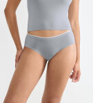 Dámské kalhotky GO Sense Hipster 2P - GRAY - šedé 3602 - SLOGGI CHROME XL