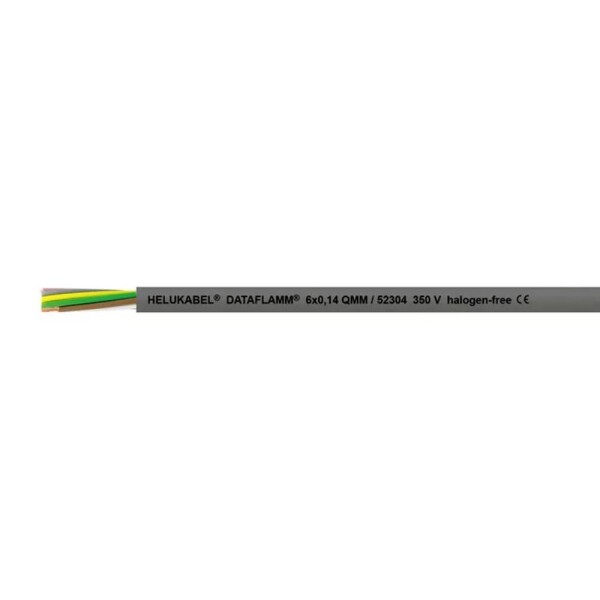 HELU 52347-100 datový kabel 12 x 0.5 mm² šedá 100 m