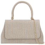 Módní dámská plesová kabelka Michelle Moon Araxi, zlatá