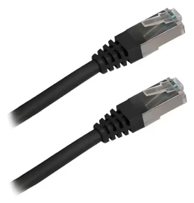 XtendLan Cat5e FTP 0,5m černý / Patch kabel / RJ45 (PK_5FTP005black)