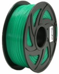 XtendLan PETG filament zelená struna pro 3D tiskárnu PETG 1.75mm 1kg (3DF-PETG1.75-TGN 1kg