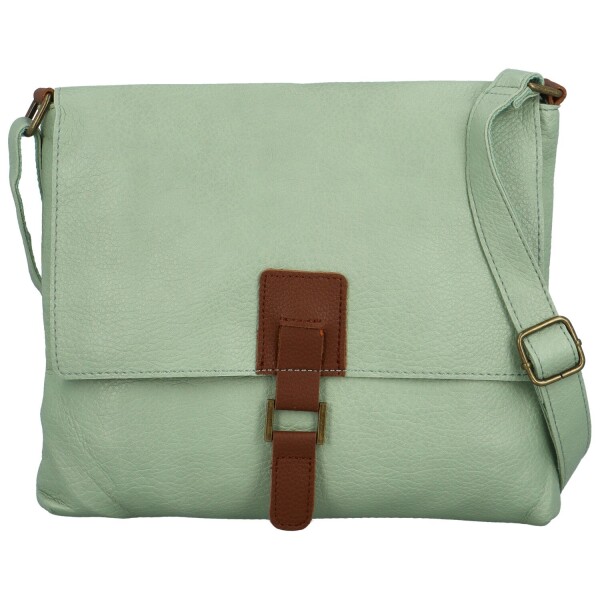 Trendy dámská koženková crossbody kabelka Joselyna new, zelená