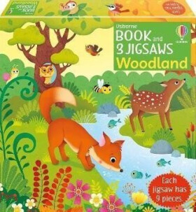 Usborne Book and 3 Jigsaws: Woodland - Sam Taplin