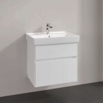 VILLEROY & BOCH - Collaro Umyvadlová skříňka, 60x55x44 cm, 2 zásuvky, Glossy White C00900DH