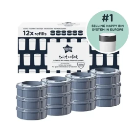 Tommee Tippee Twist Click Náhradní Kazety Výhodné Balení, 12 ks (85102212)