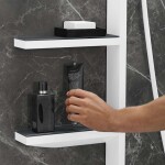 HANSGROHE - Rainfinity Sprchová souprava Showerpipe 360, 1jet, matná bílá 26842700