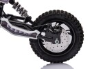 Mamido Dětská elektrická motorka Cross 350W 36V bílá