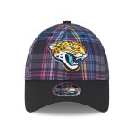 New Era Pánská kšiltovka Jacksonville Jaguars NFL 2024 Crucial Catch Stretch-Snap 9FORTY