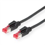 Secomp 21.05.0055 RJ45 síťové kabely, propojovací kabely CAT 6 S/FTP 5.00 m černá dvoužilový stíněný, bez halogenů, samozhášecí 1 ks
