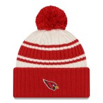 New Era Pánská zimní čepice Arizona Cardinals NFL Official 2022 Sideline Sport Knit
