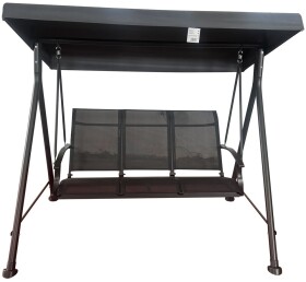 ROJA HOLLYWOOD II zahradní houpačka kovová - šedá