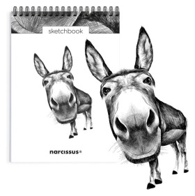 Skicovací spirálový notes A5 - Osel