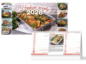 Stolní kalendář 2026 MFP - Hrnkové recepty (čtrnáctidenní)