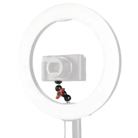 Hama Twin Ball 72 / rameno s 2 kulovými klouby pro kruhová LED světla / 2x 1,4", 7,2 cm (4650)