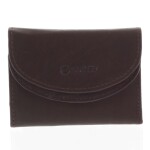 Malá kožená peněženka Enrique, hnědá