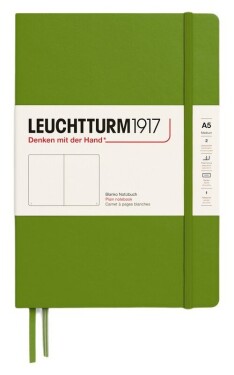 Zápisník Leuchtturm1917 A5 tvrdé desky Moss čistý