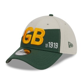 New Era Pánská kšiltovka Green Bay Packers NFL Historic 2023 Sideline 39THIRTY Flex Velikost: S/M
