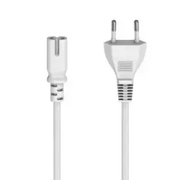 Hama napájecí kabel Euro - 2× C7 bílá / Napájecí kabel / 5 m / 230 V