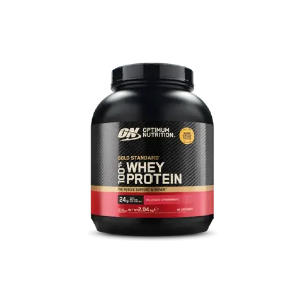 100% Whey Gold Standard - Optimum Nutrition (lahodná jahoda, 2010 g) (4248-142-2040g-deliciousstrawberry)