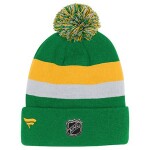 Outerstuff Dětská zimní čepice Minnesota Wild NHL Cuffed Beanie With Pom