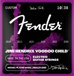 Fender Hendrix Voodoo Child Bullet Nickel Plated Steel 10-38