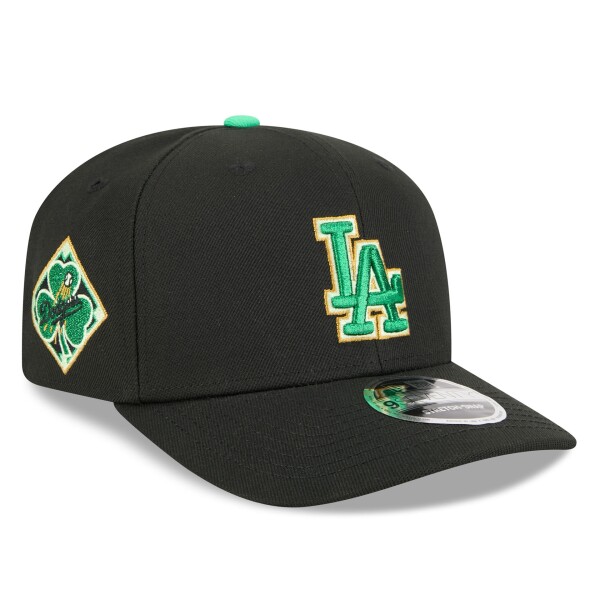 New Era Pánská kšiltovka Los Angeles Dodgers MLB 2026 St. Patrick's Day 9SEVENTY Stretch-Snap