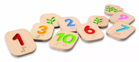 PlanToys PlanToys Braillova čísla 1-10