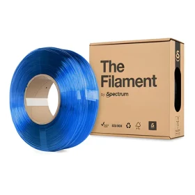 The Filament ReFill PETG transparent blue / Tisková struna / 1,75 mm / 1 kg (TF-24068)