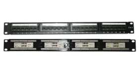 XtendLan / Patch panel / 19" / 24 portů / Cat6 / LSA/110 (XL-PP19-24C6UD)