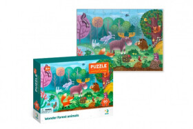 Puzzle Lesní zvířata/ 60 dílků