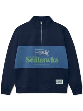 Lobster & Lemonade Pánská mikina Seattle Seahawks NFL Classics L&L '83 Half Zip Velikost: XL