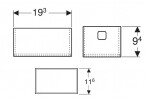 GEBERIT - Organizér do zásuvky 19x9x12 cm, bambus 503.016.00.1