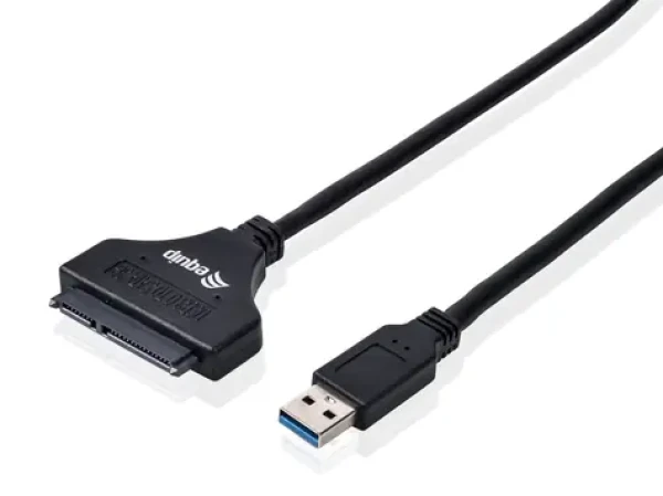 Equip USB-A 3.0 na SATA 2,5" / Adaptér / 5 Gbps / 0,5 m / černá (133471)