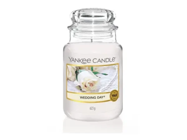 Yankee Candle Wedding Day velká sklenice 623g / doba hoření: až 150 h (5038580000818)