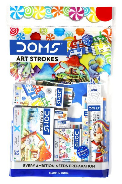 Art Strokes - sada na kreslení a malování v závěsném pouzdru (39 ks)