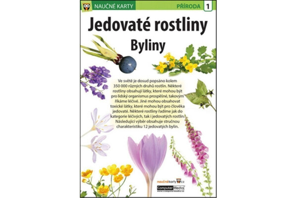 Jedovaté rostliny Byliny - Naučná karta - Martina Farkasová