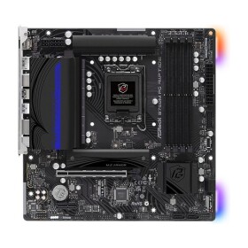 ASRock B760M PG Riptide / LGA 1700 / 4x DRR5 / 1x PCIex16 / 2.5GLAN / mATX (90-MXBL60-A0UAYZ)