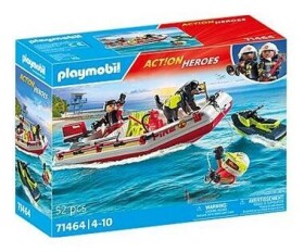Playmobil® Action Heroes 71464 Hasičský člun s vodním skútrem