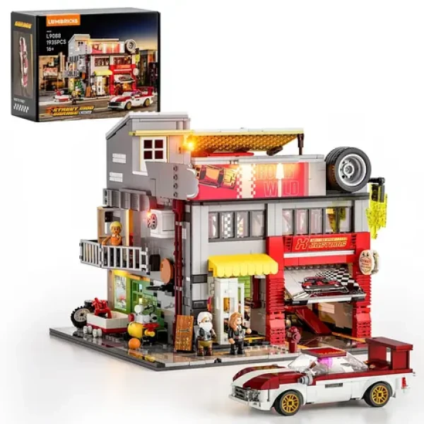 Lumibricks Street MOD Garage