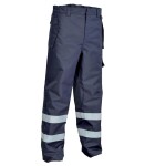 Reflexní pracovní kalhoty nehořlavé COFRA PECS Barva: Reflexní oranžová, Velikost: XL (V343_0_02_XL)