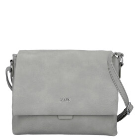 Stylová dámská koženková crossbody kabelka Mirabella, šedá