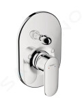 HANSGROHE - Croma Sprchový set s vanovým termostatem, 28x17 cm, 3 proudy, chrom 27687000