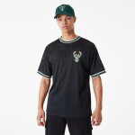 New Era Pánský dres Milwaukee Bucks NBA Oversized Mesh T-Shirt Velikost: XL