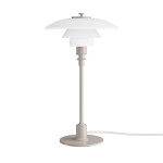 Louis Poulsen Stolní lampa PH 2/1 Glossy Beige, béžová barva, kov, plast