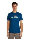 ICEBREAKER Mens Mer 150 Tech Lite SS Tee Transportage, Atlantis velikost: S