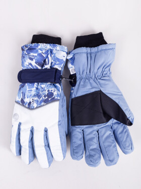 Dámské zimní lyžařské rukavice Blue 18 Yoclub