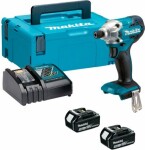 Makita DTD156RTJ / Aku Rázový utahovák / 18V / 2500 ot-min / 3000 úderů-m / 2x 5.0Ah (DTD156RTJ)